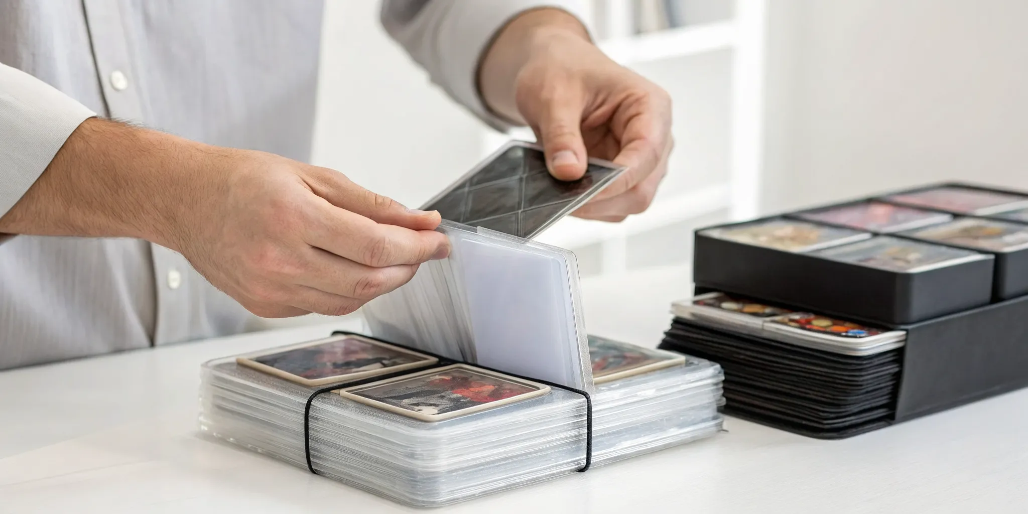 The Right Way to Start Double Sleeving Cards